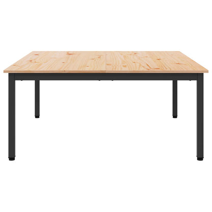 Salontafel Naturel 100 x 100 x 45 cm Massief grenenhout