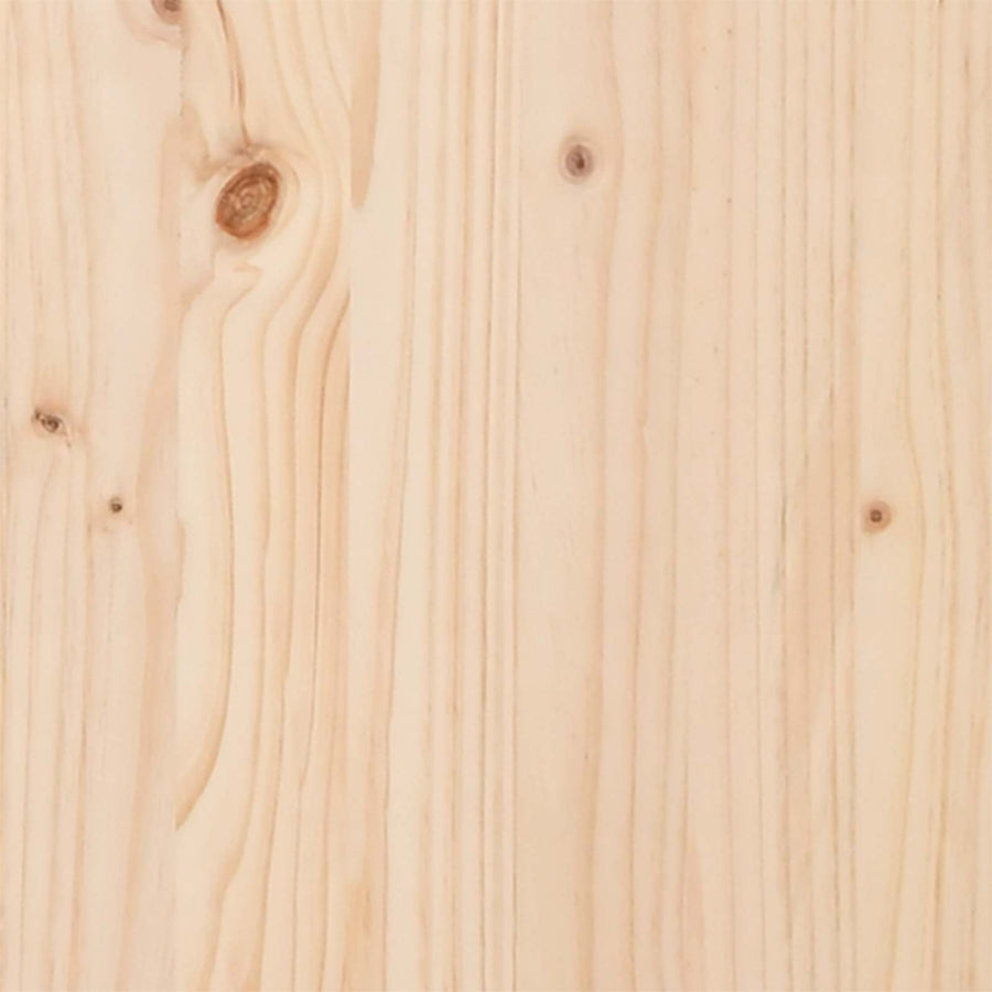 Salontafel Naturel 100 x 100 x 45 cm Massief grenenhout