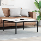 Salontafel 100x100x45 cm massief grenenhout wit