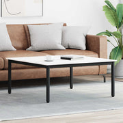Salontafel 100x100x45 cm massief grenenhout wit