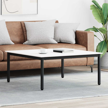 Salontafel Wit 100 x 100 x 45 cm Massief grenenhout
