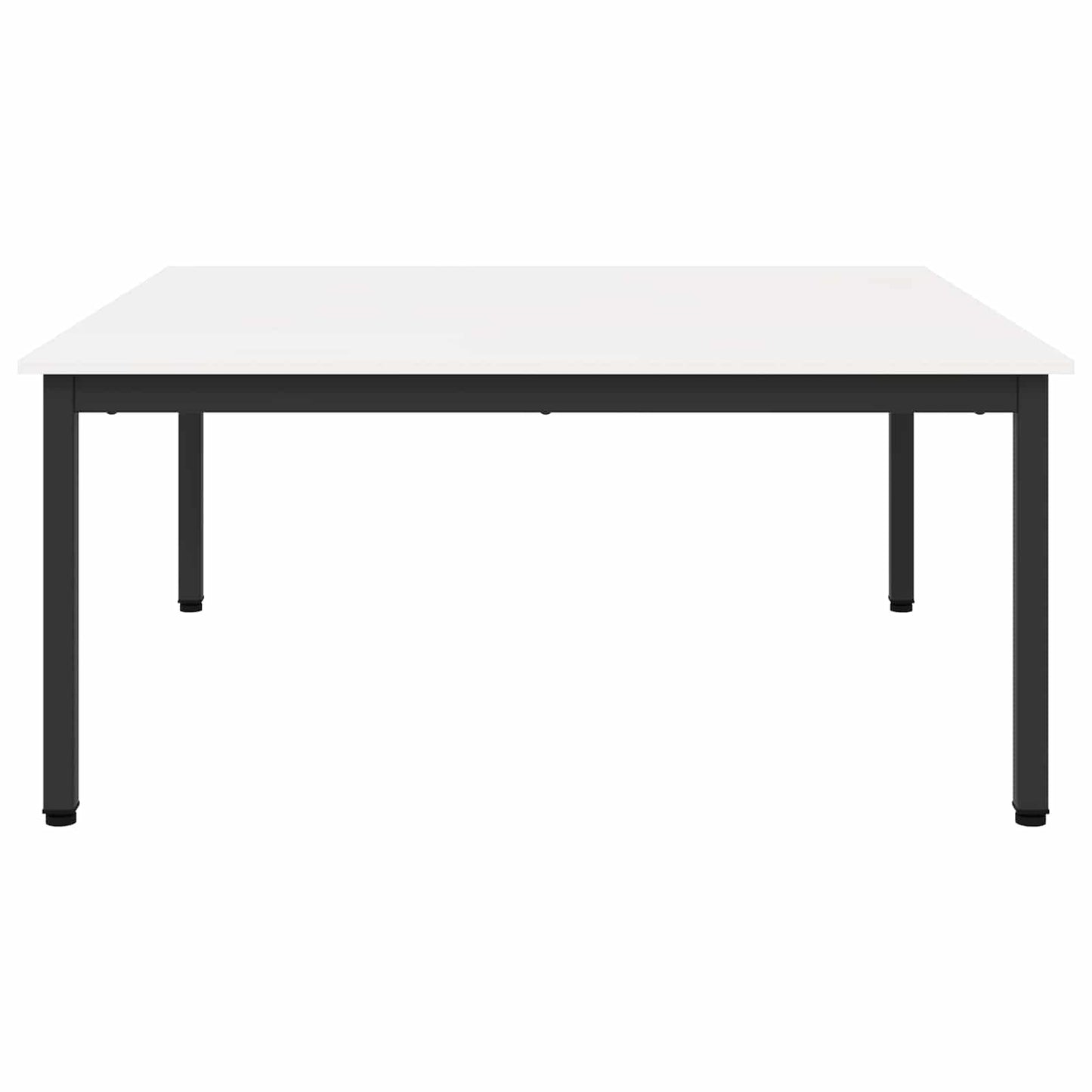 Salontafel Wit 100 x 100 x 45 cm Massief grenenhout
