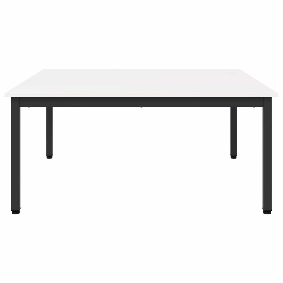 Salontafel Wit 100 x 100 x 45 cm Massief grenenhout