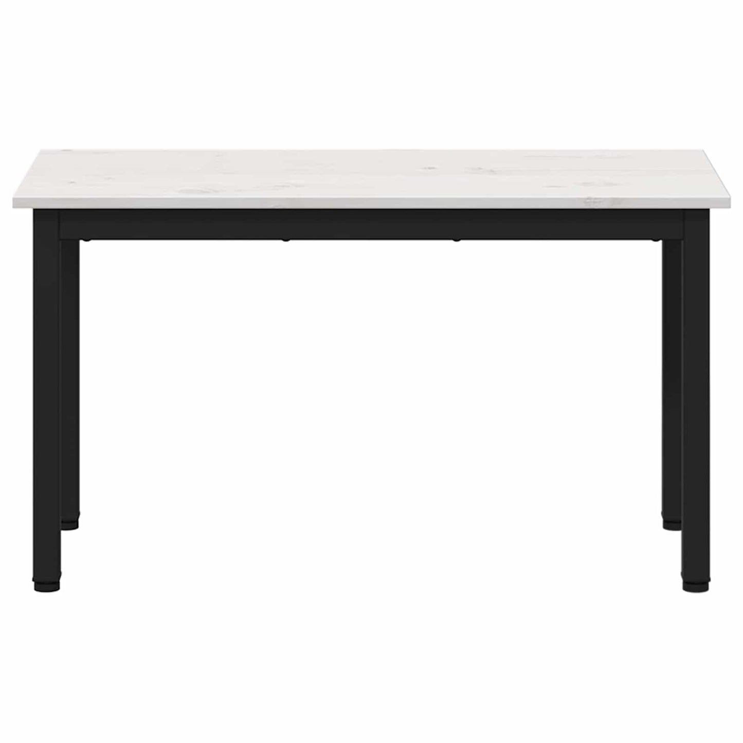 Bank Wit 80 x 35 x 45 cm Massief grenenhout