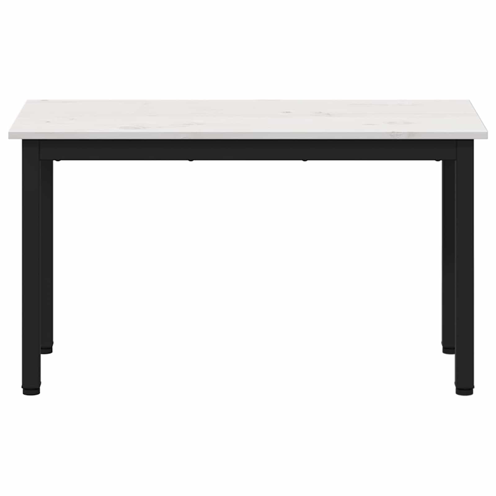 Bank Wit 80 x 35 x 45 cm Massief grenenhout