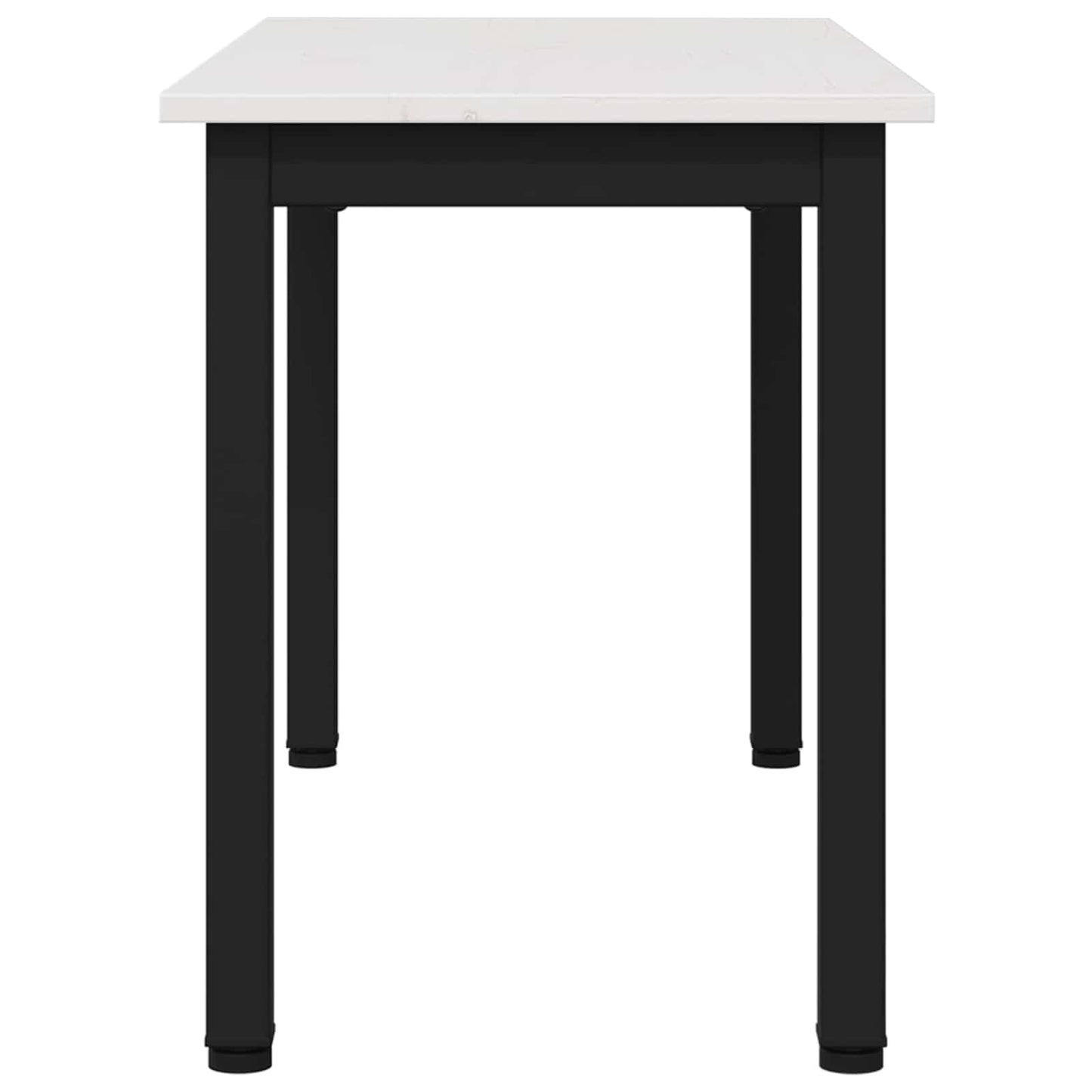 Bank Wit 80 x 35 x 45 cm Massief grenenhout