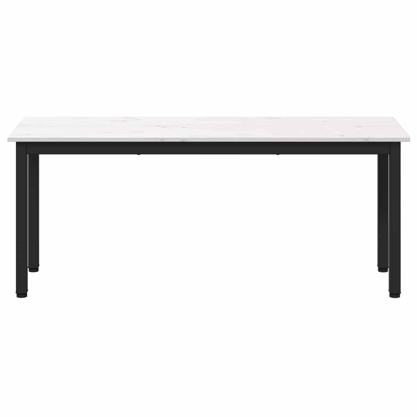 Bank Wit 110 x 35 x 45 cm Massief grenenhout