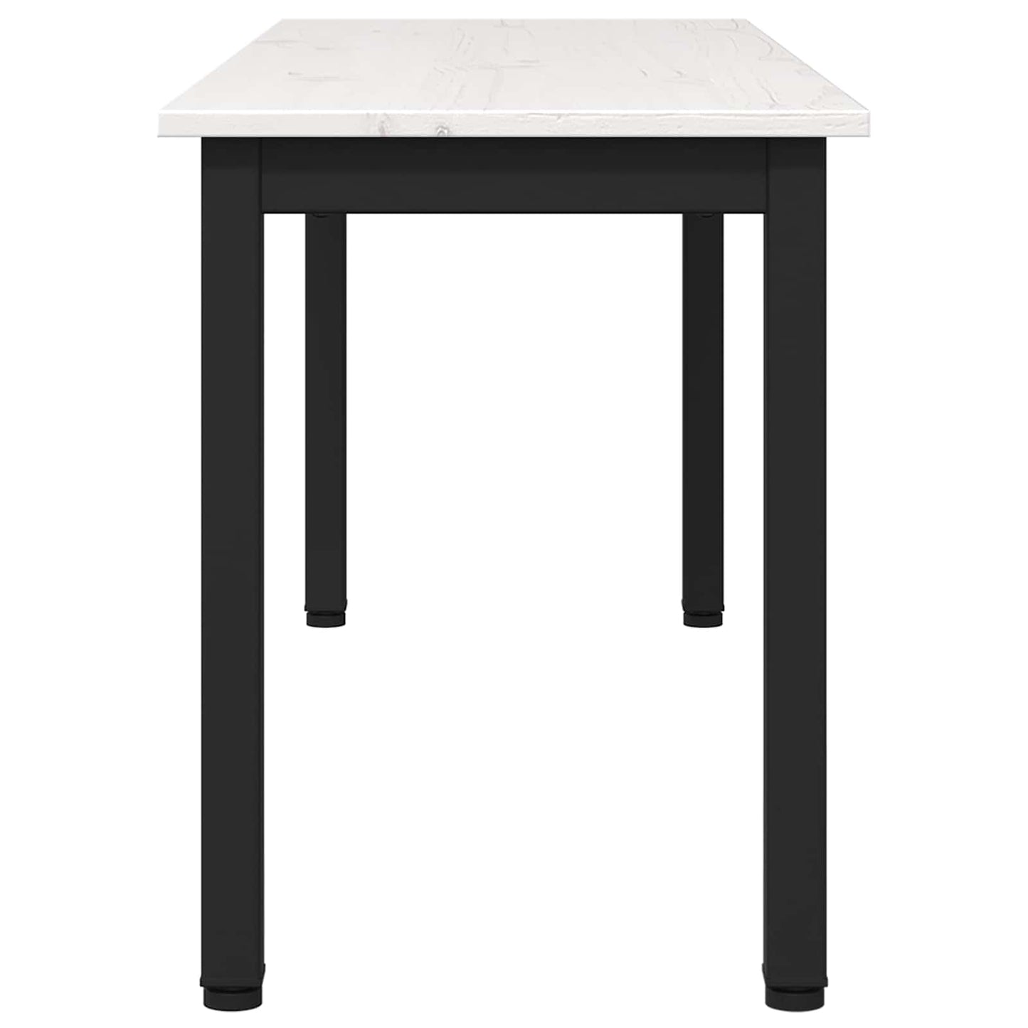 Bank Wit 110 x 35 x 45 cm Massief grenenhout