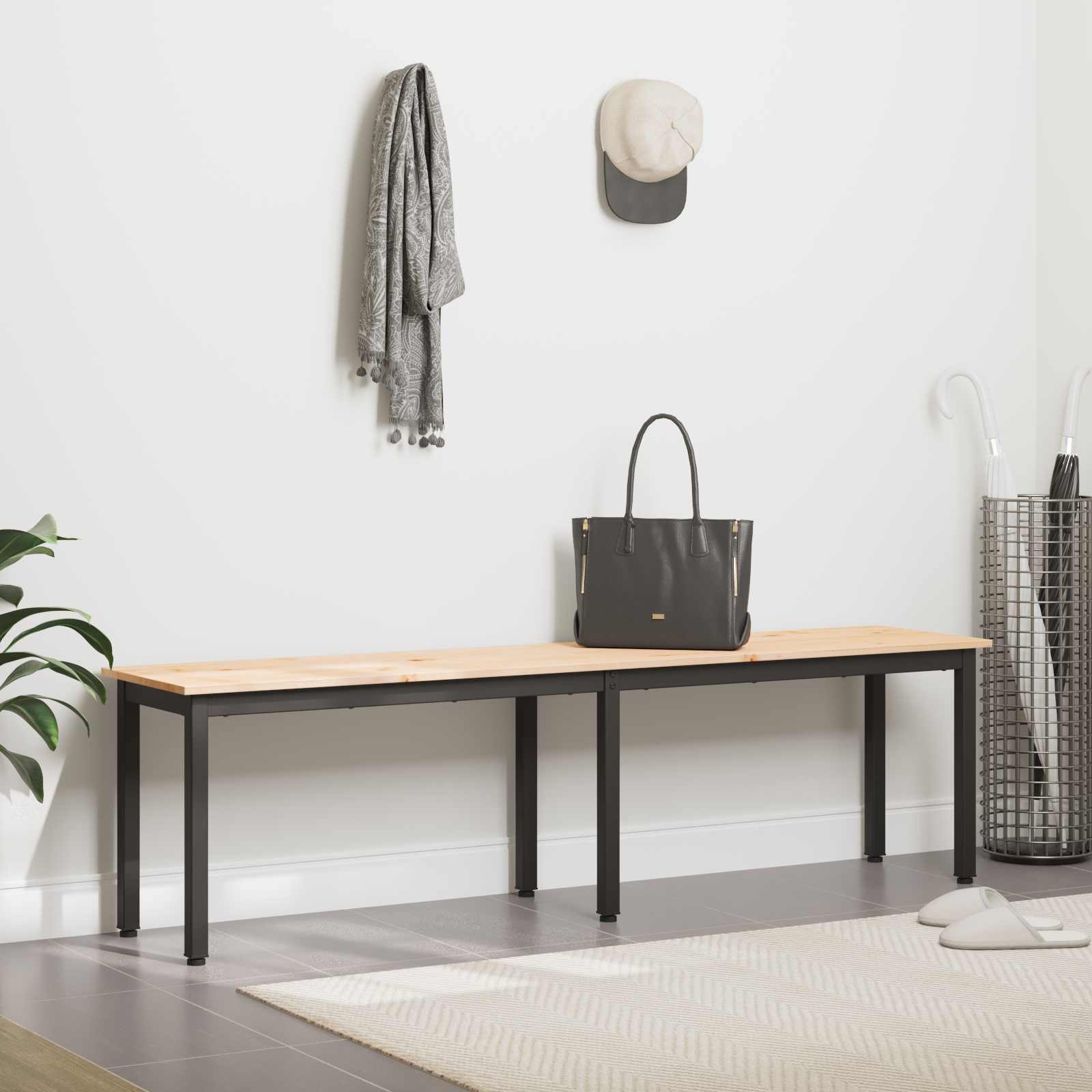 Bank Naturel 160 x 35 x 45 cm Massief grenenhout