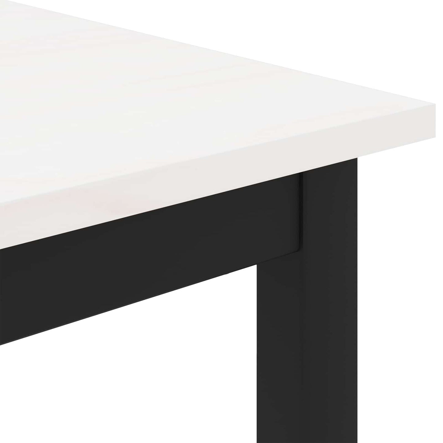 Bank Wit 160 x 35 x 45 cm Massief grenenhout