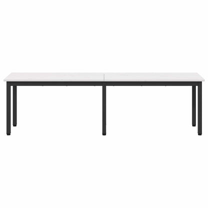 Bank Wit 160 x 35 x 45 cm Massief grenenhout