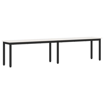 Bank Wit 200 x 35 x 45 cm Massief grenenhout