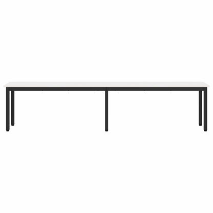 Bank Wit 200 x 35 x 45 cm Massief grenenhout