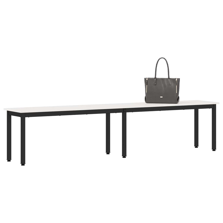 Bank Wit 200 x 35 x 45 cm Massief grenenhout