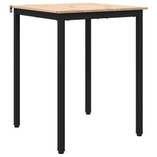 Eettafel Naturel 60 x 60 x 75 cm Massief grenenhout