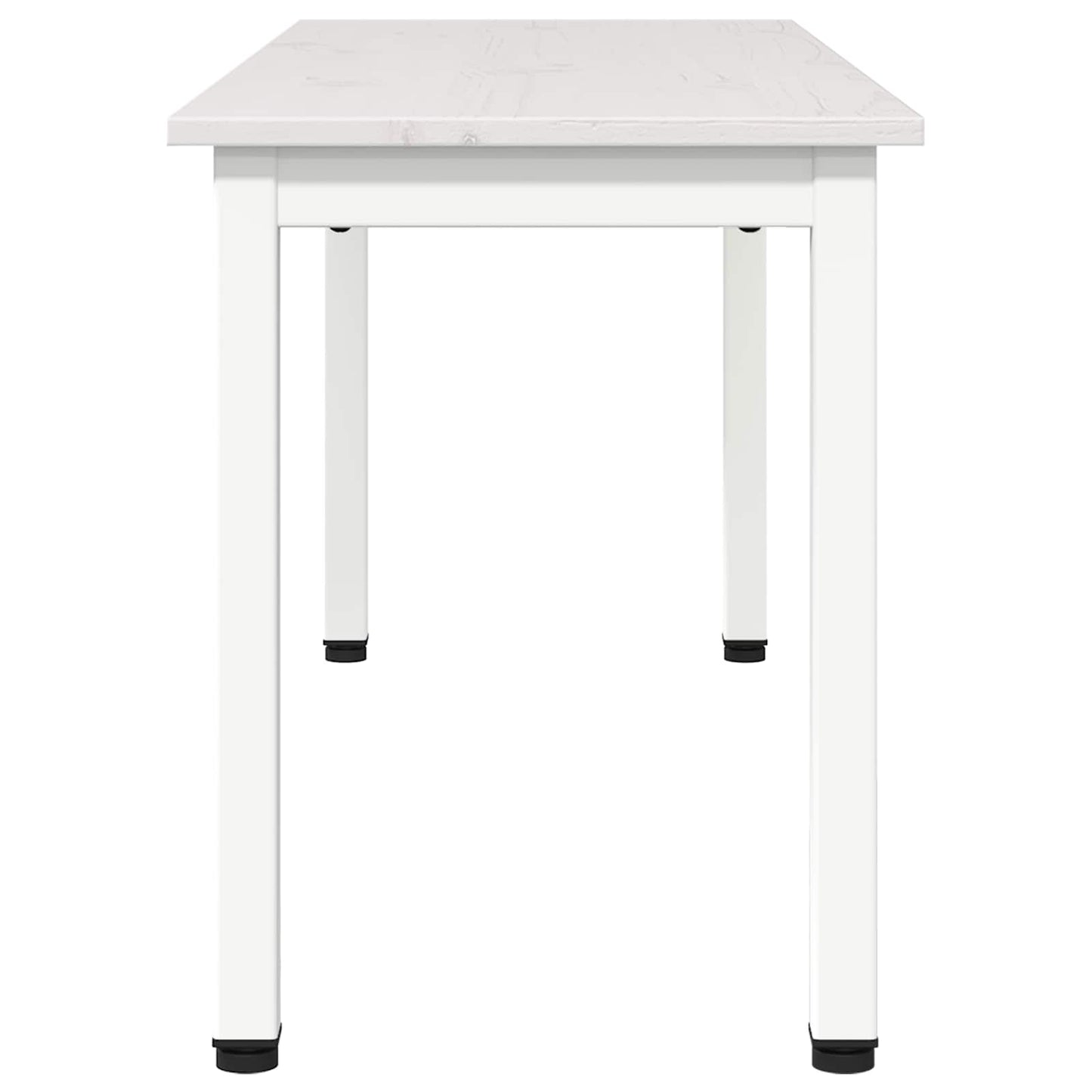 Eettafel Wit 60 x 60 x 75 cm Massief grenenhout