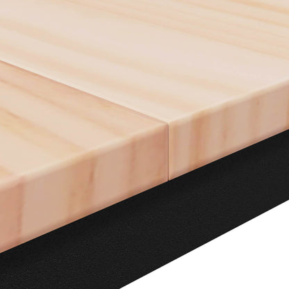 Eettafel Naturel 70 x 70 x 75 cm Massief grenenhout