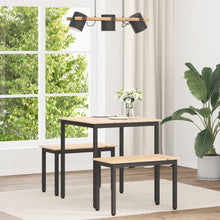 Eettafel Naturel 70 x 70 x 75 cm Massief grenenhout