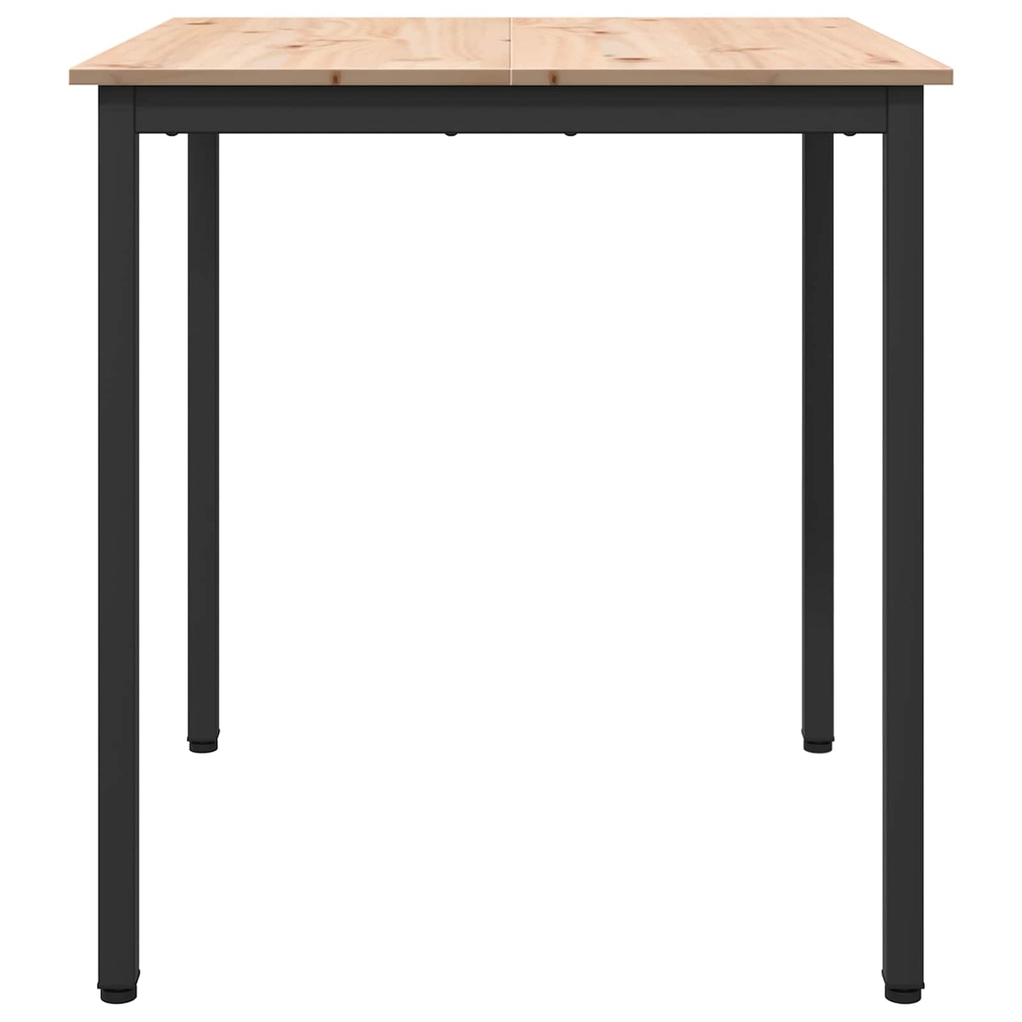 Eettafel Naturel 70 x 70 x 75 cm Massief grenenhout