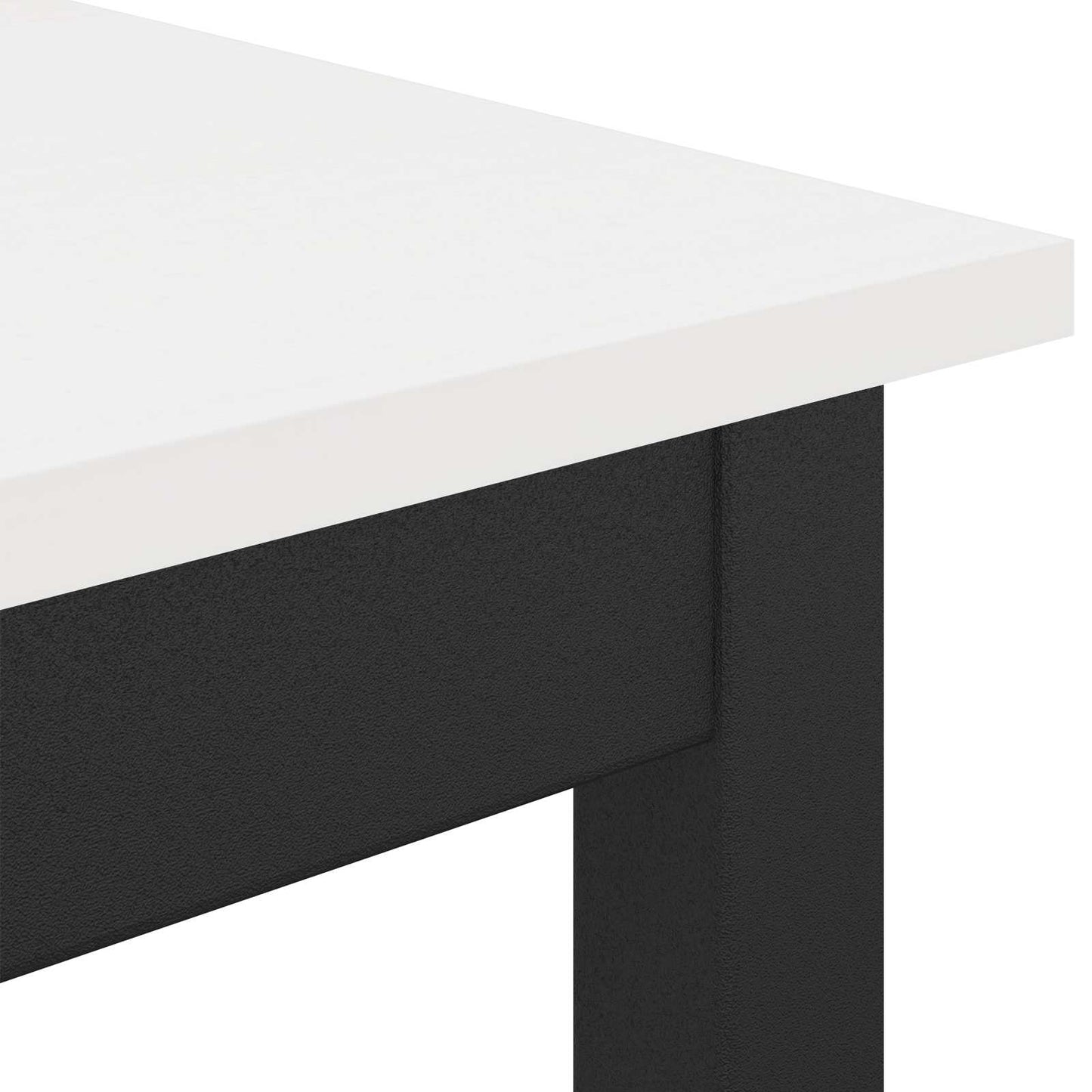 Eettafel Wit 70 x 70 x 75 cm Massief grenenhout