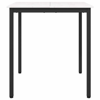 Eettafel Wit 70 x 70 x 75 cm Massief grenenhout