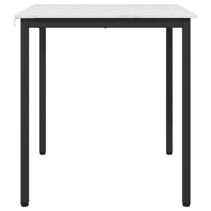 Eettafel Wit 70 x 70 x 75 cm Massief grenenhout