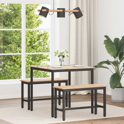Eettafel Naturel 80 x 80 x 75 cm Massief grenenhout