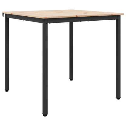 Eettafel Naturel 80 x 80 x 75 cm Massief grenenhout