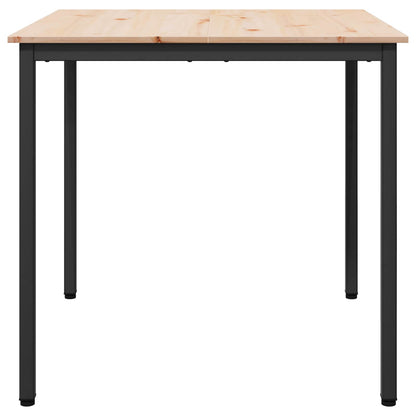 Eettafel Naturel 80 x 80 x 75 cm Massief grenenhout