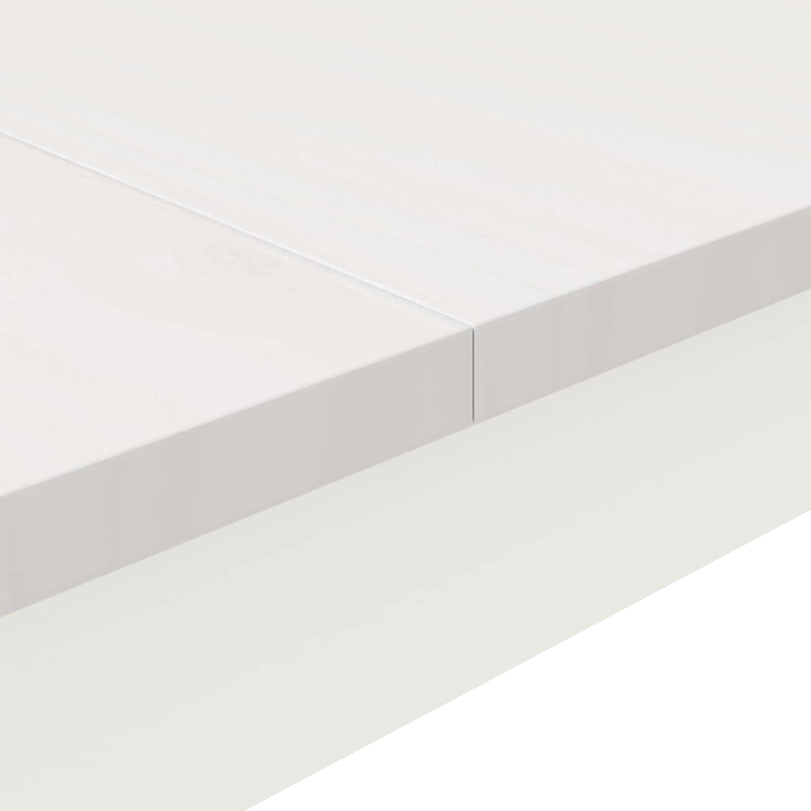 Eettafel Wit 80 x 80 x 75 cm Massief grenenhout