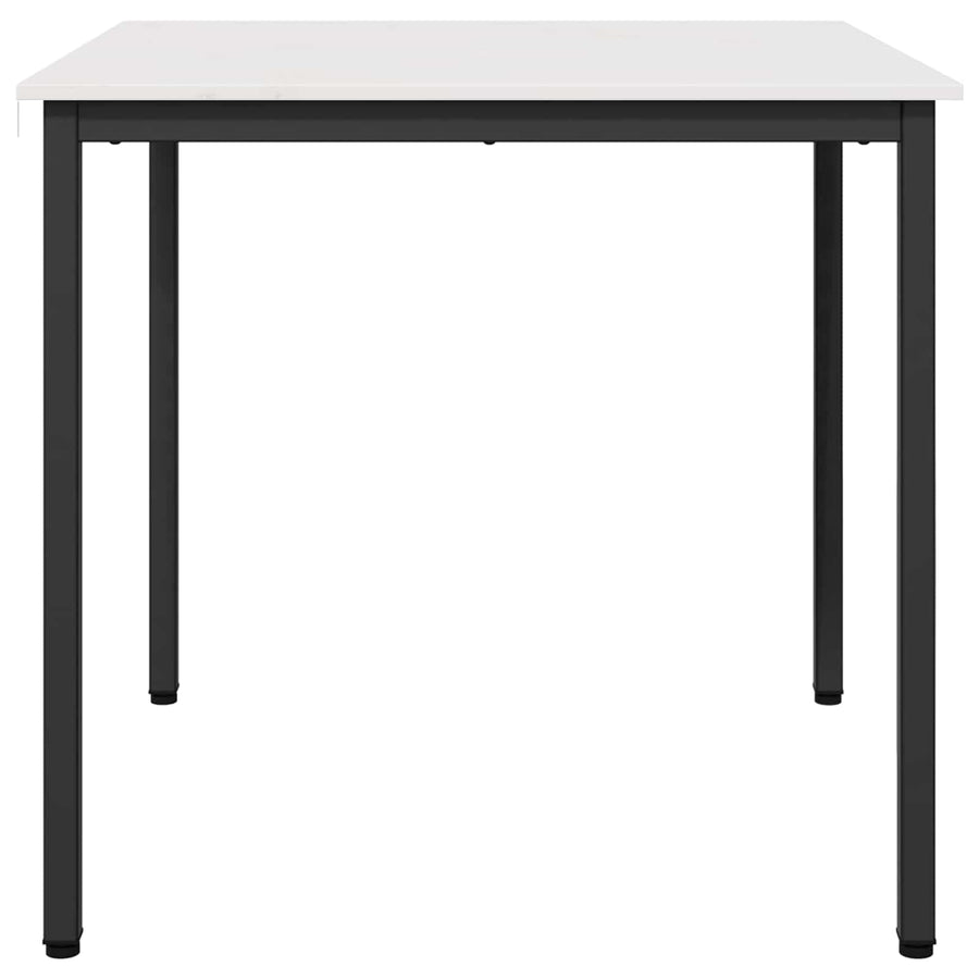 Eettafel Wit 80 x 80 x 75 cm Massief grenenhout