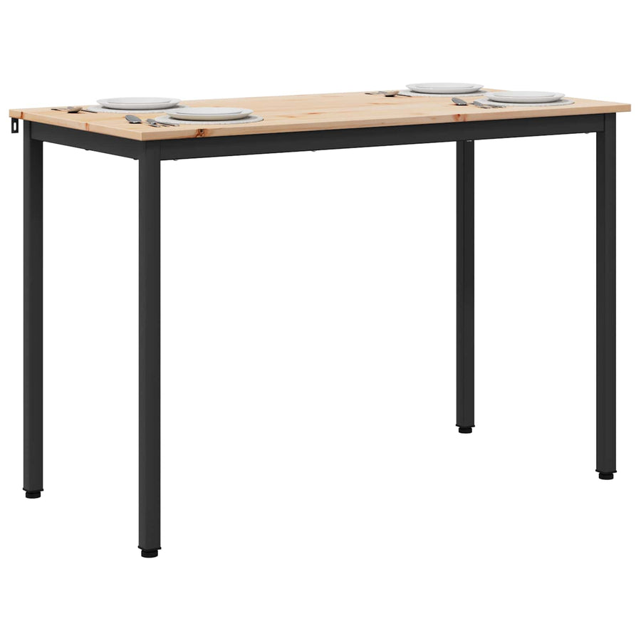 Eettafel Naturel 110 x 55 x 75 cm Massief grenenhout