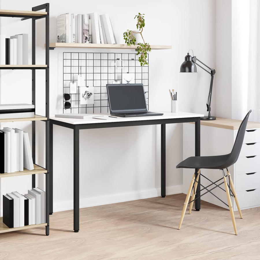 Eettafel Wit 110 x 55 x 75 cm Massief grenenhout