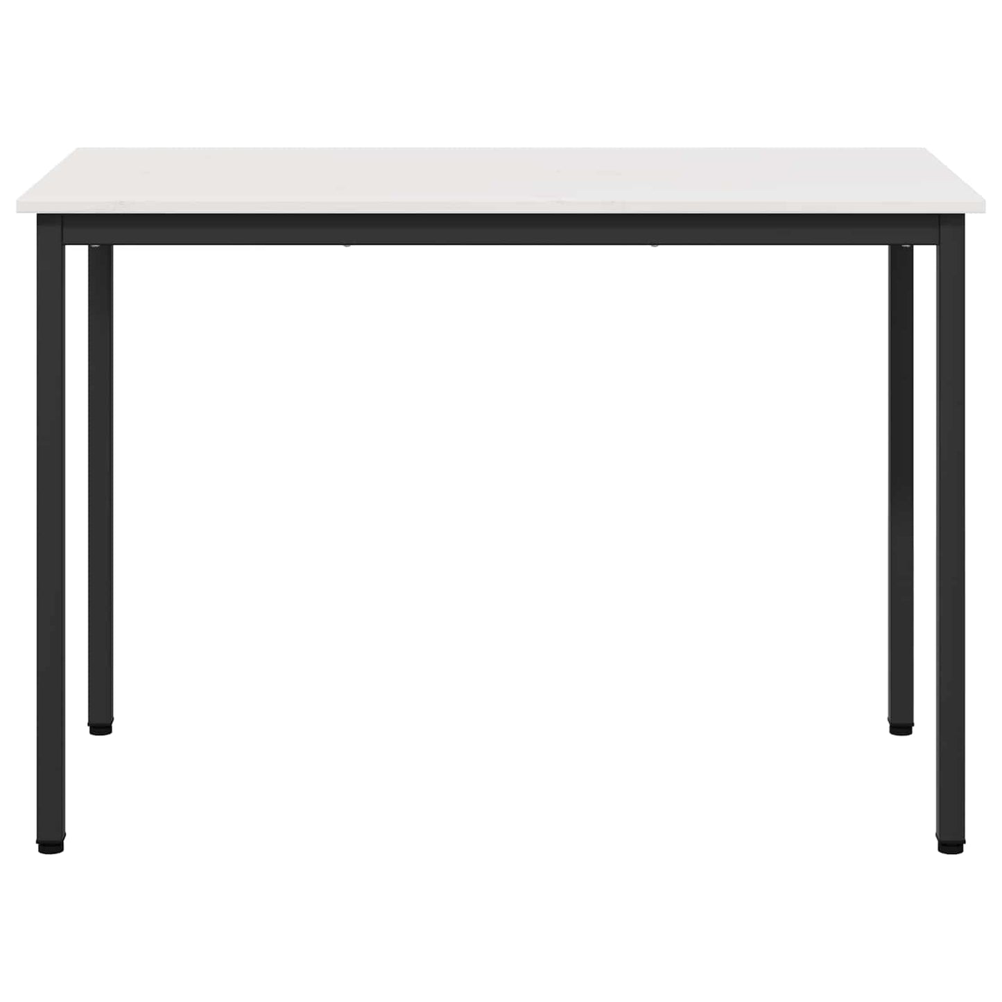 Eettafel Wit 110 x 55 x 75 cm Massief grenenhout