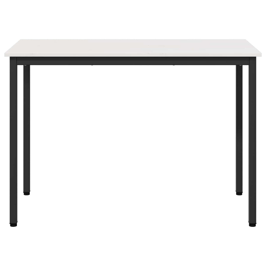 Eettafel Wit 110 x 55 x 75 cm Massief grenenhout