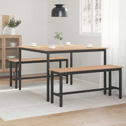 Eettafel Naturel 110 x 110 x 75 cm Massief grenenhout