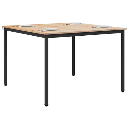 Eettafel Naturel 110 x 110 x 75 cm Massief grenenhout