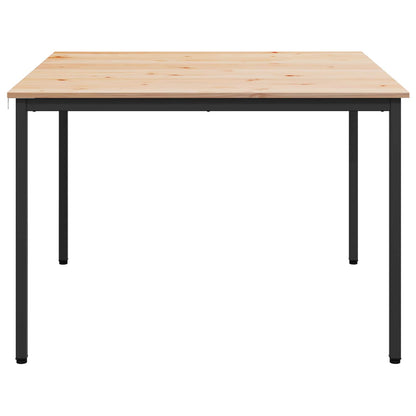 Eettafel Naturel 110 x 110 x 75 cm Massief grenenhout