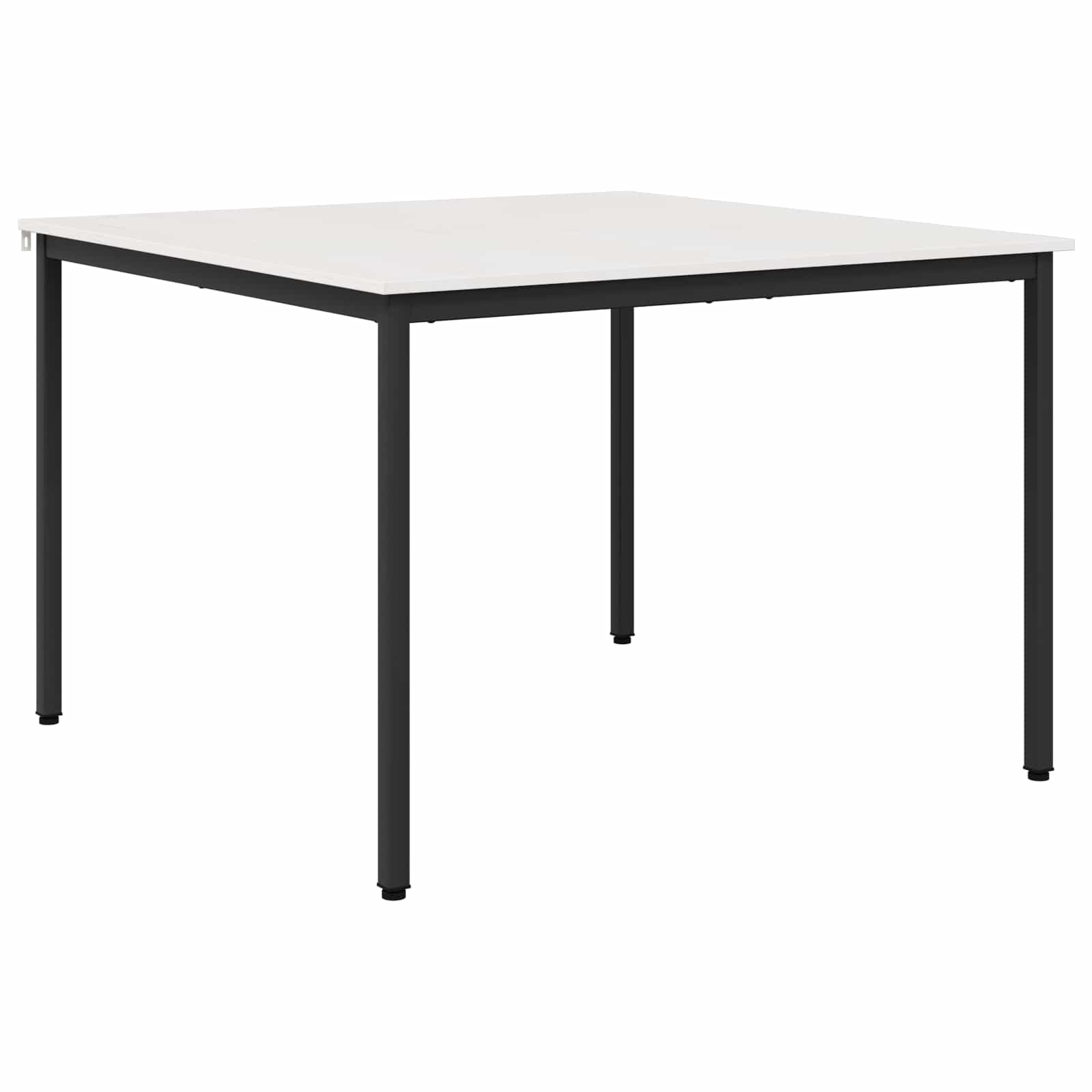 Eettafel Wit 110 x 110 x 75 cm Massief grenenhout