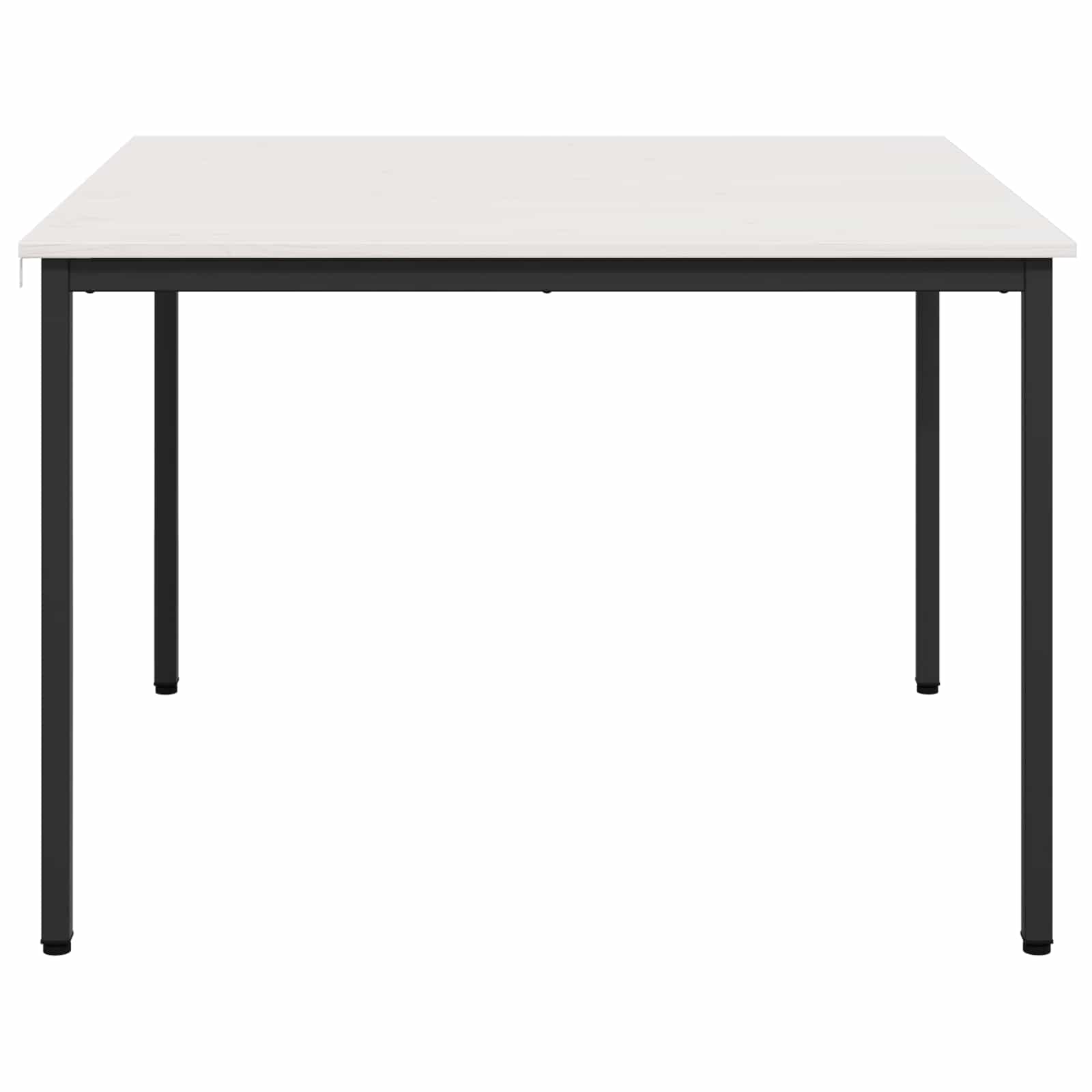 Eettafel Wit 110 x 110 x 75 cm Massief grenenhout