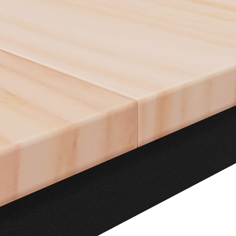 Eettafel Naturel 140 x 80 x 75 cm Massief grenenhout