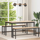 Dining table Natural 140 x 80 x 75 cm Solid pine