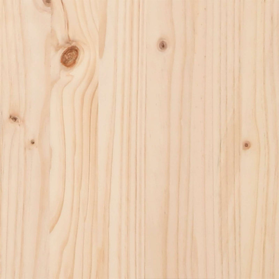 Eettafel Naturel 140 x 80 x 75 cm Massief grenenhout
