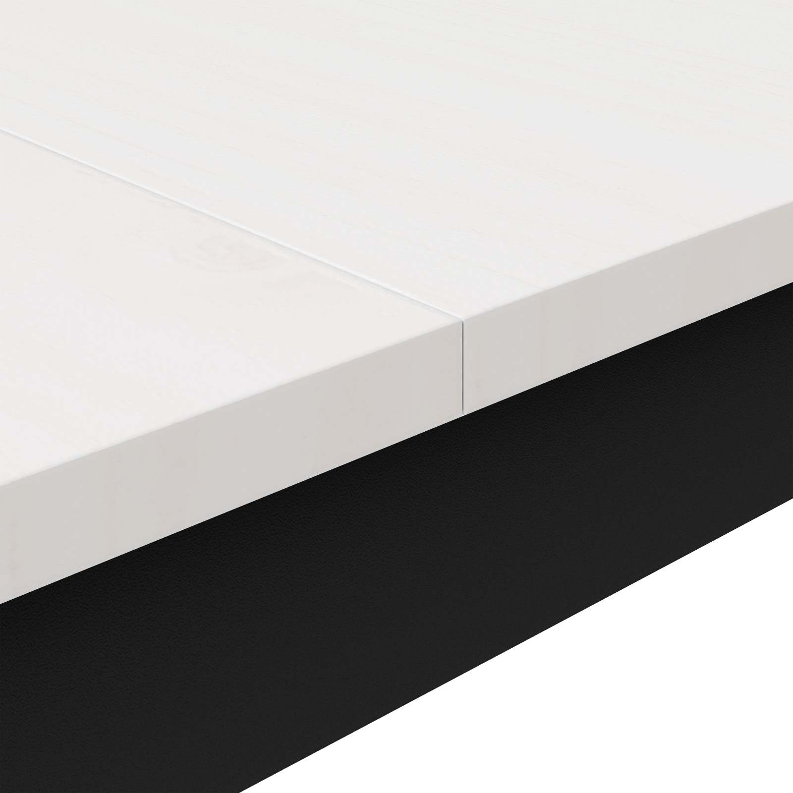 Eettafel Wit 140 x 80 x 75 cm Massief grenenhout