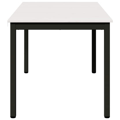 Eettafel Wit 140 x 80 x 75 cm Massief grenenhout