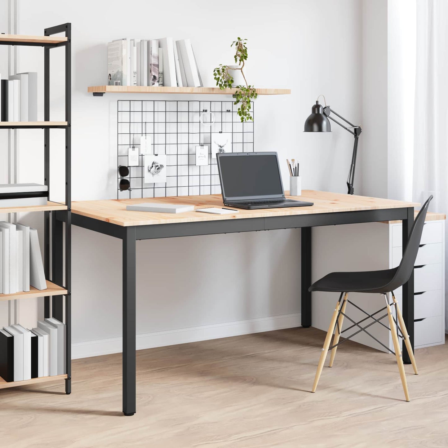 Eettafel Naturel 150 x 90 x 75 cm Massief grenenhout