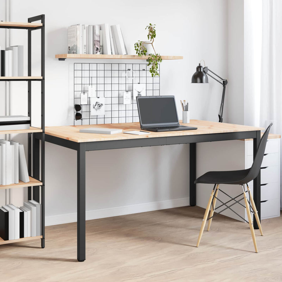 Eettafel Naturel 150 x 90 x 75 cm Massief grenenhout
