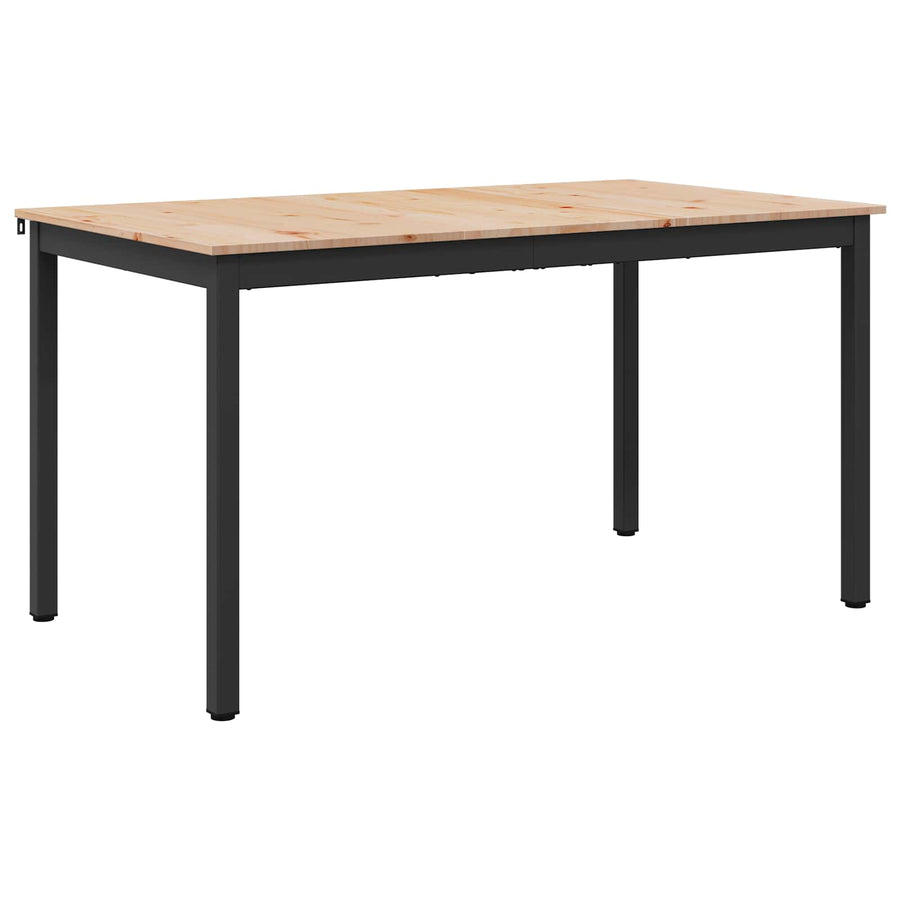 Eettafel Naturel 150 x 90 x 75 cm Massief grenenhout