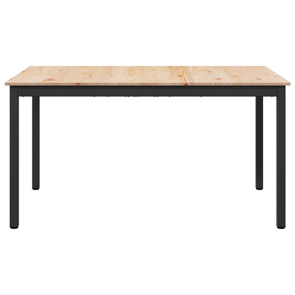 Eettafel Naturel 150 x 90 x 75 cm Massief grenenhout