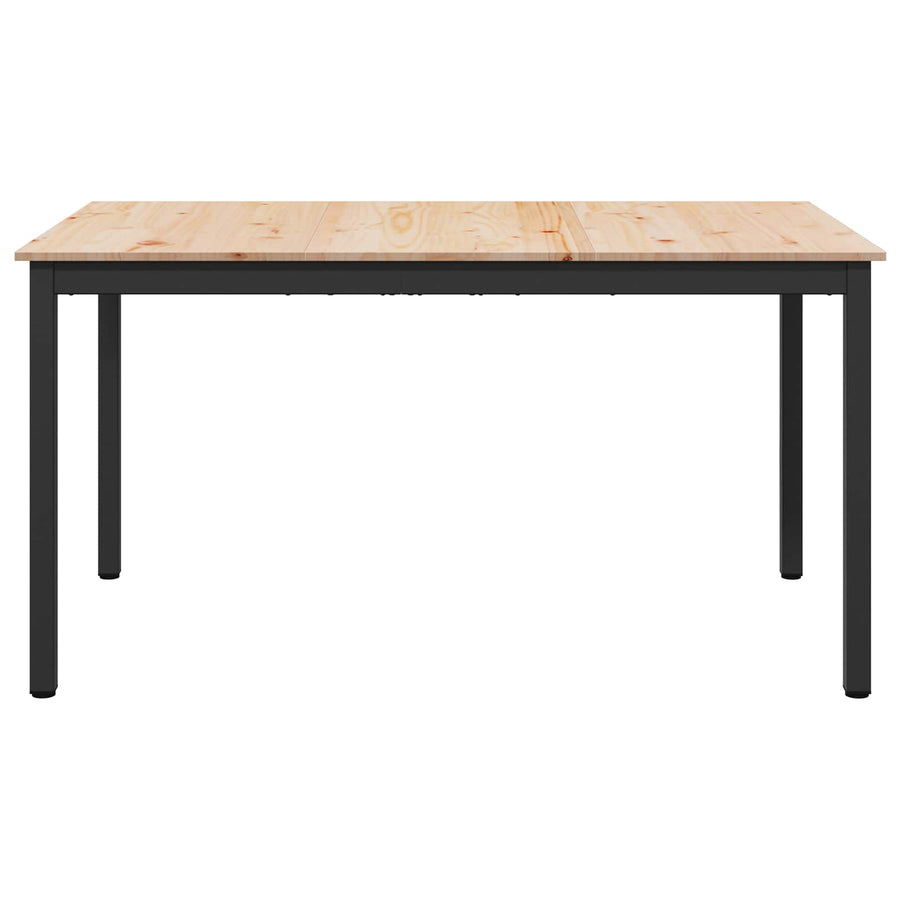 Eettafel Naturel 150 x 90 x 75 cm Massief grenenhout